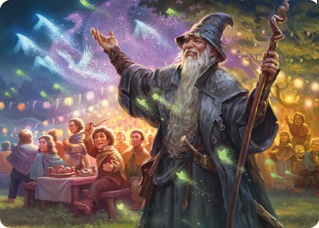 Gandalf, Friend of the Shire Art Card [The Lord of the Rings: Tales of Middle-earth Art Series] | L.A. Mood Comics and Games
