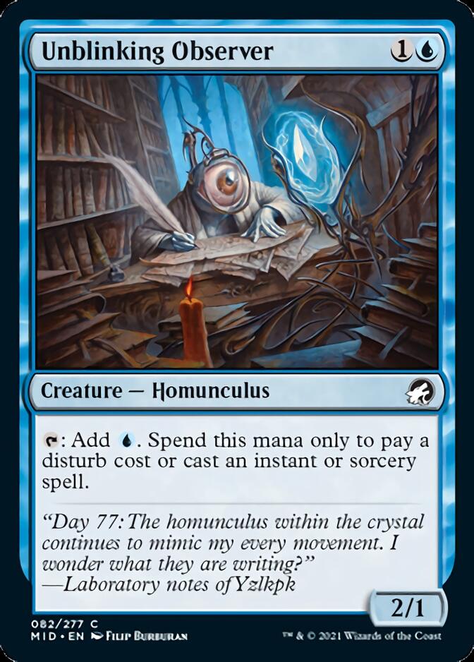 Unblinking Observer [Innistrad: Midnight Hunt] | L.A. Mood Comics and Games