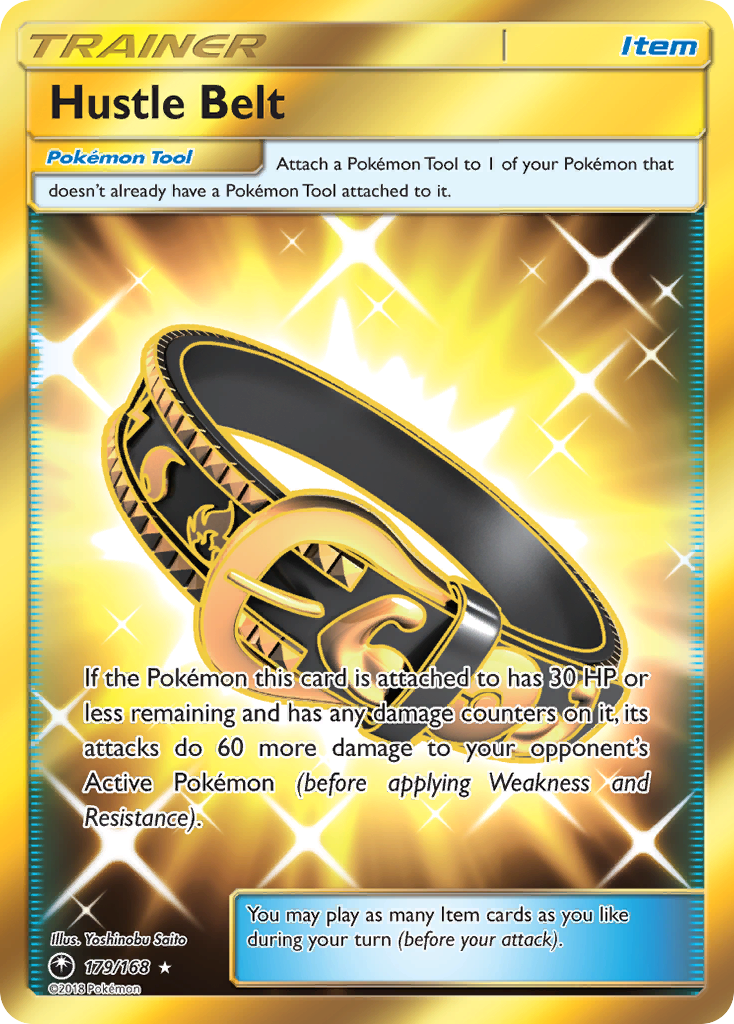 Hustle Belt (179/168) [Sun & Moon: Celestial Storm] | L.A. Mood Comics and Games