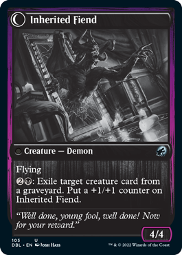 Heirloom Mirror // Inherited Fiend [Innistrad: Double Feature] | L.A. Mood Comics and Games