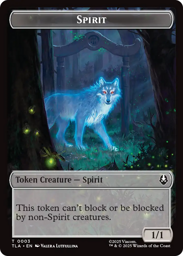 Ally (0007) // Spirit Double-Sided Token [Avatar: The Last Airbender Tokens] | L.A. Mood Comics and Games