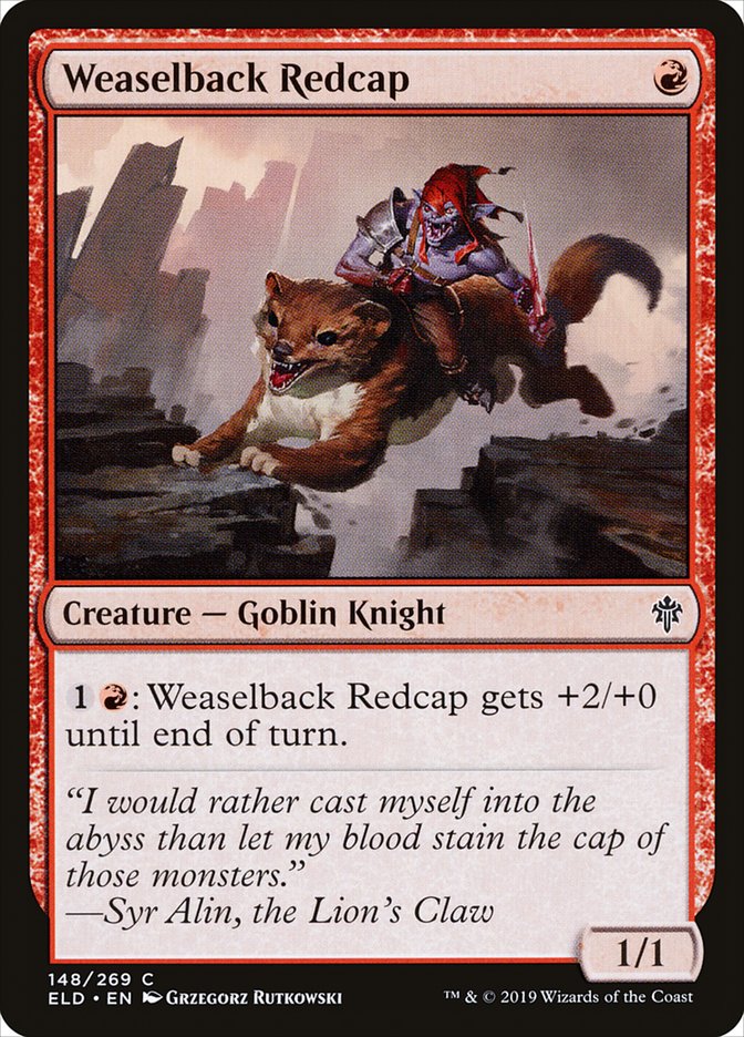 Weaselback Redcap [Throne of Eldraine] | L.A. Mood Comics and Games