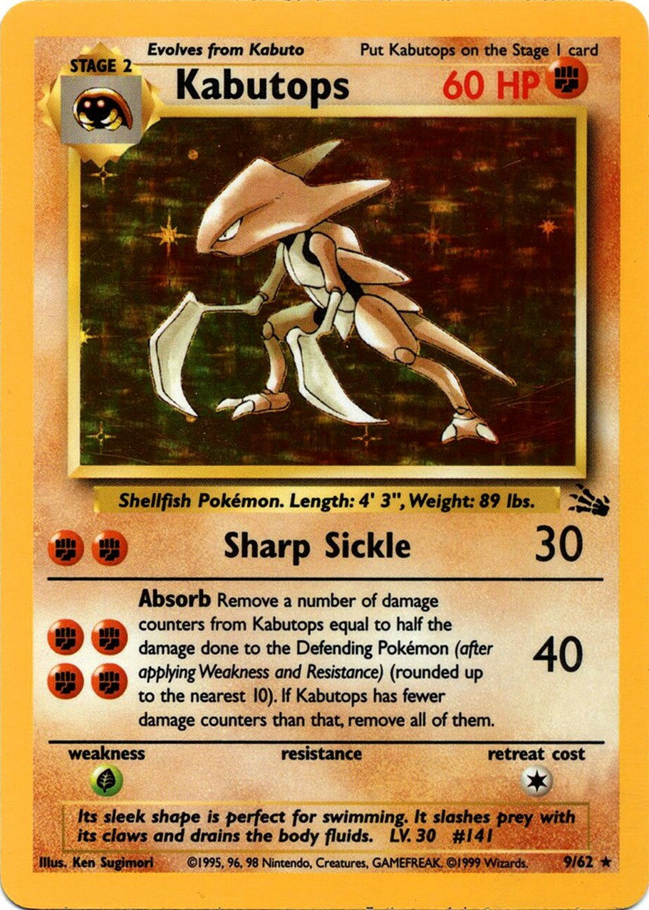 Kabutops (9/62) [Fossil Unlimited] | L.A. Mood Comics and Games