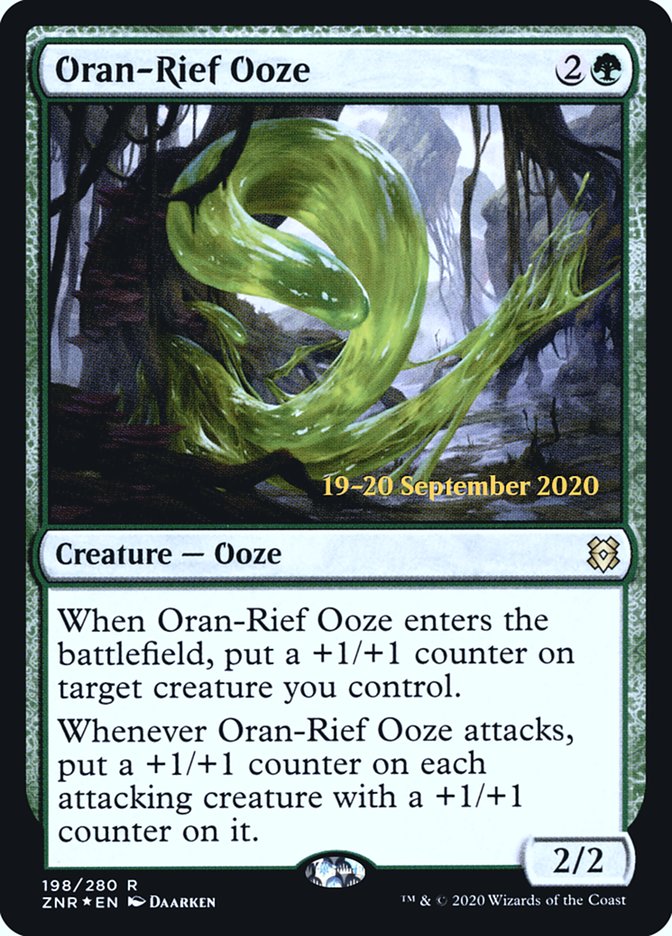 Oran-Rief Ooze [Zendikar Rising Prerelease Promos] | L.A. Mood Comics and Games