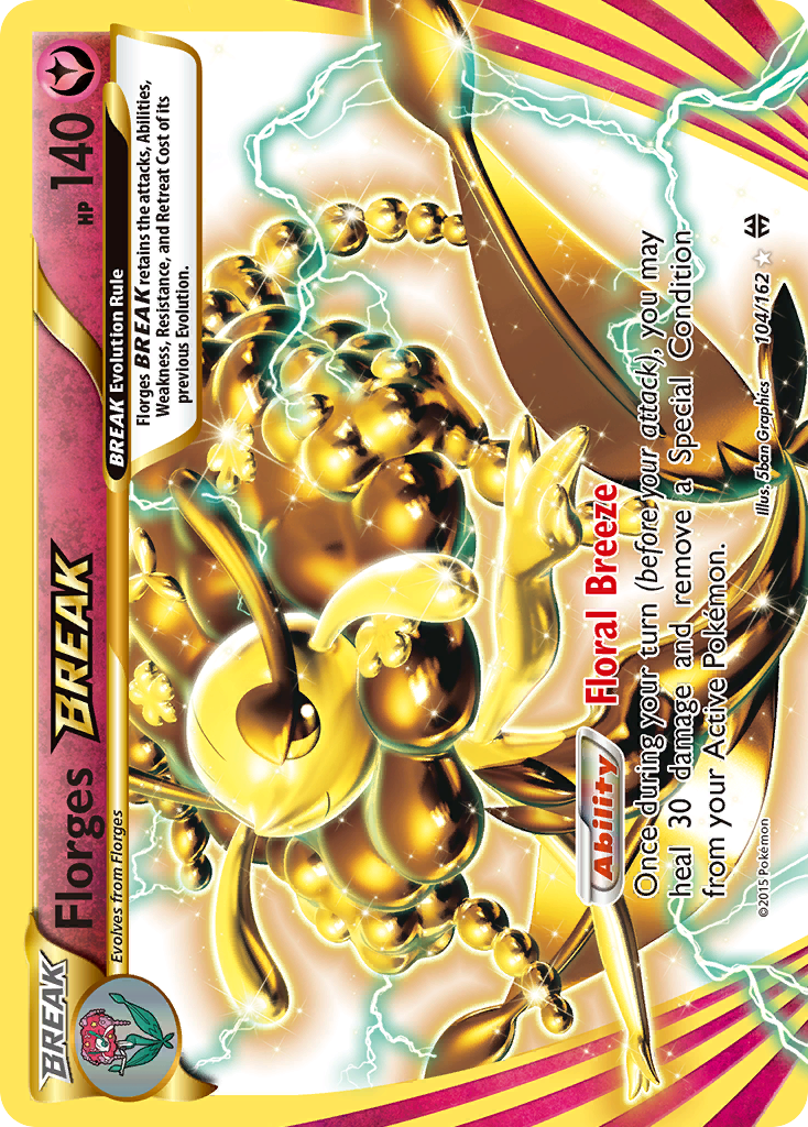 Florges BREAK (104/162) [XY: BREAKthrough] | L.A. Mood Comics and Games