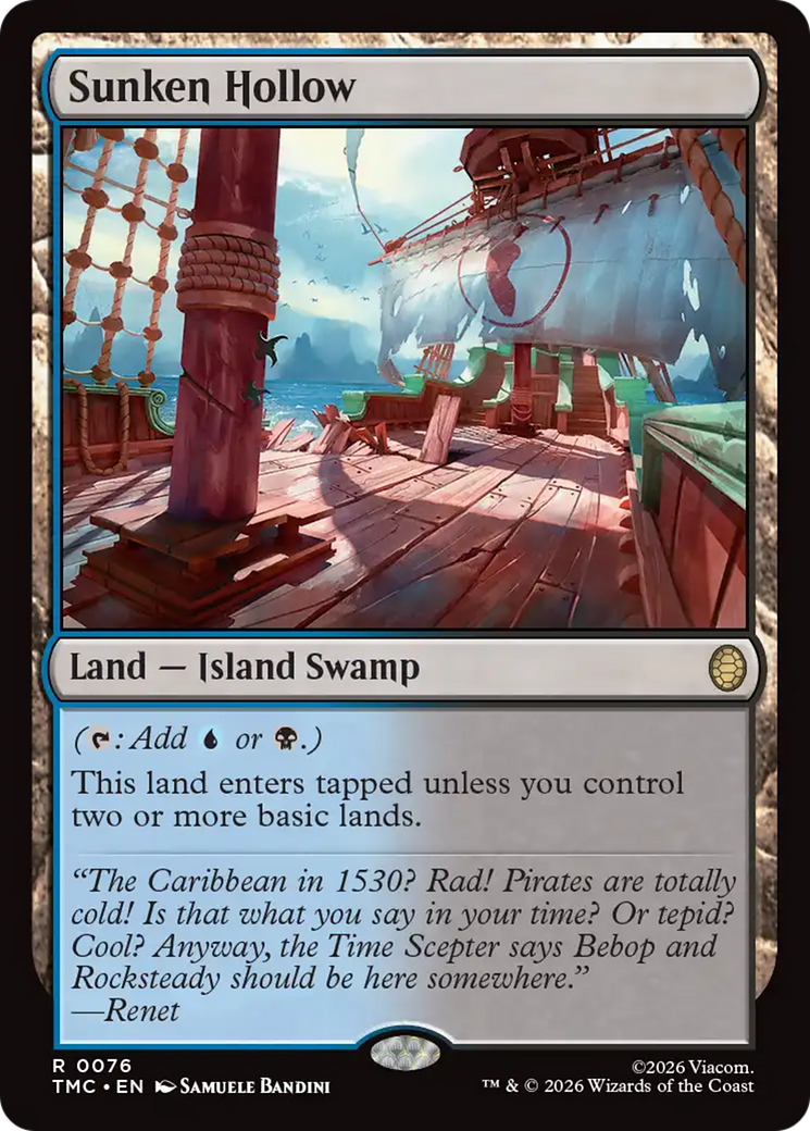 Sunken Hollow [Teenage Mutant Ninja Turtles Commander] | L.A. Mood Comics and Games