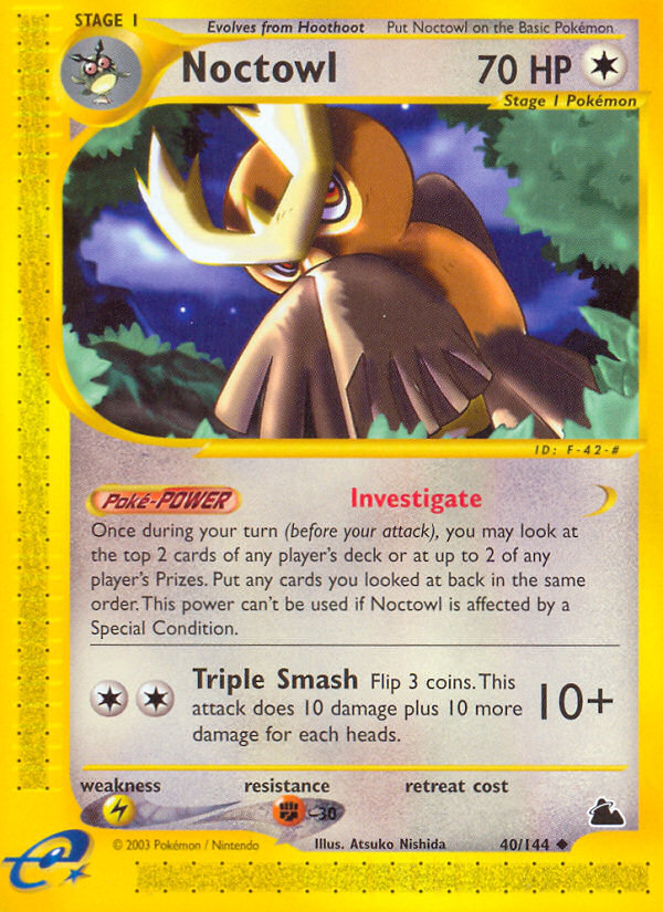 Noctowl (40/144) [Skyridge] | L.A. Mood Comics and Games
