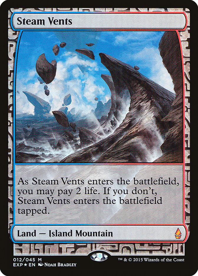 Steam Vents [Zendikar Expeditions] | L.A. Mood Comics and Games