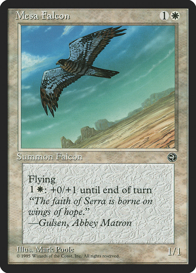 Mesa Falcon (Gulsen Flavor Text) [Homelands] | L.A. Mood Comics and Games