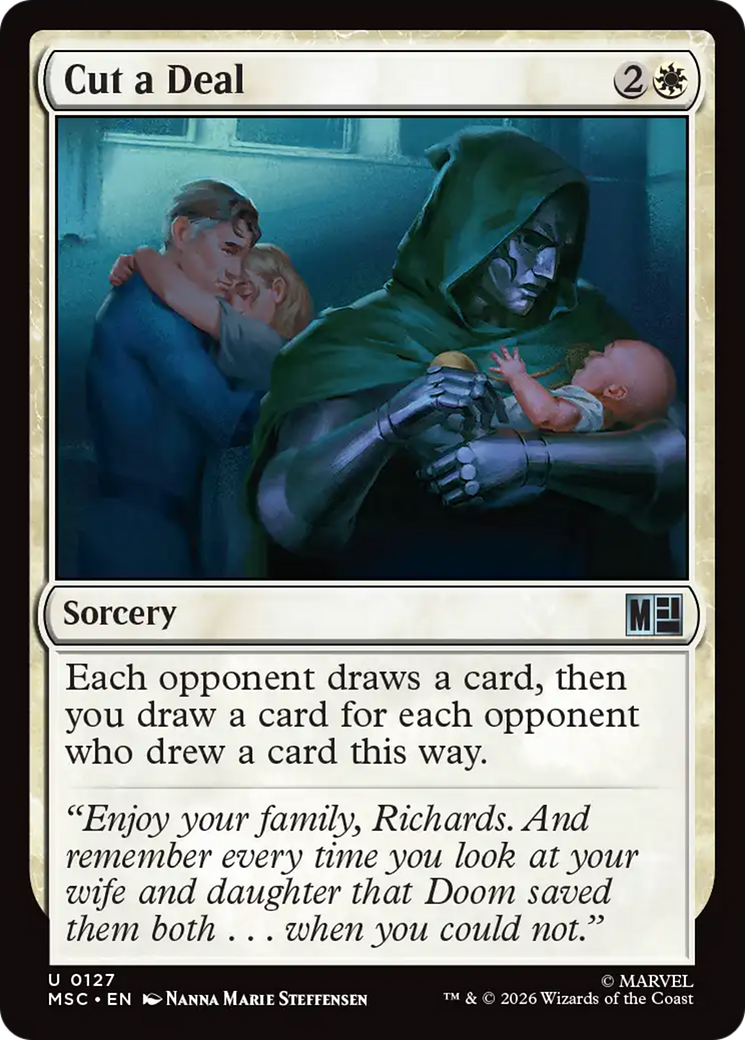 Cut a Deal (Surge Foil) [Marvel Super Heroes Commander] | L.A. Mood Comics and Games