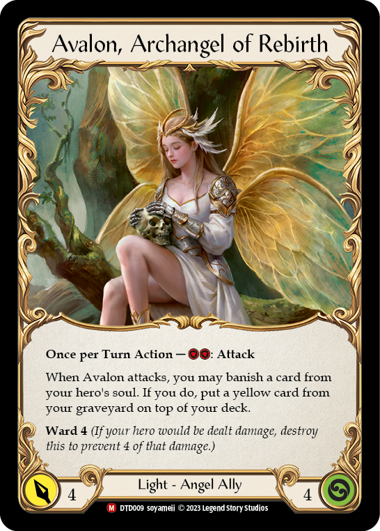 Figment of Rebirth // Avalon, Archangel of Rebirth [DTD009] (Dusk Till Dawn) | L.A. Mood Comics and Games