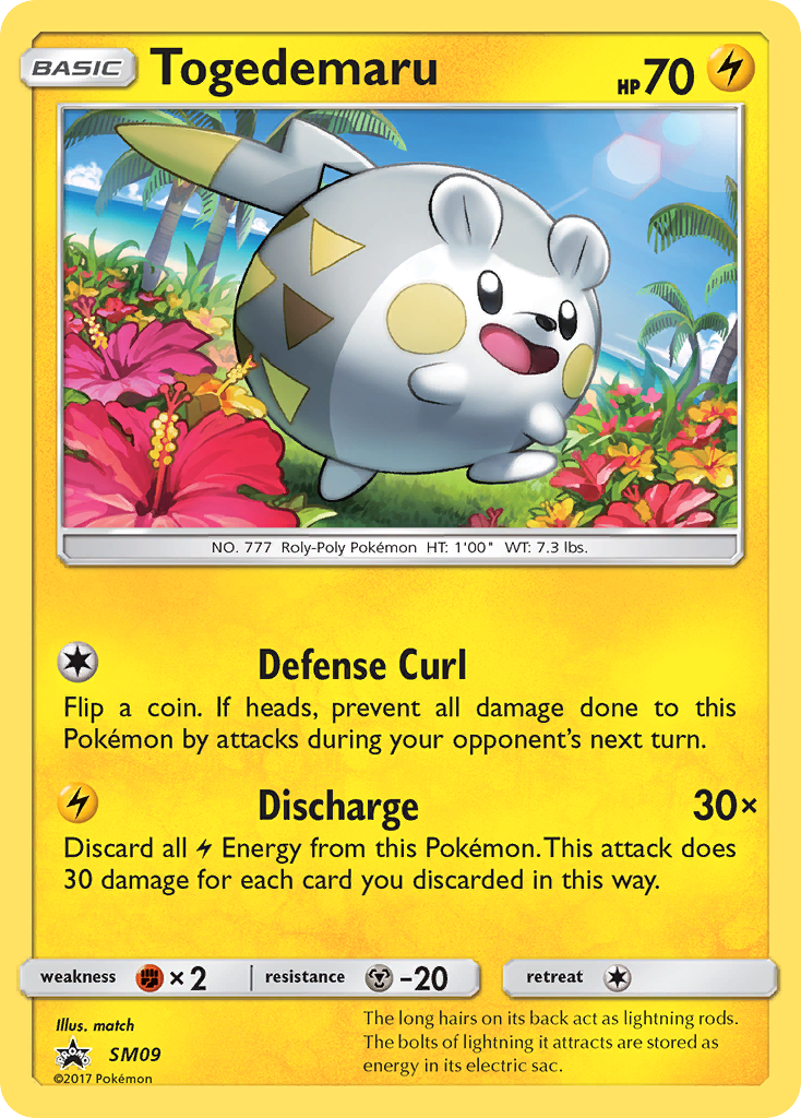 Togedemaru (SM09) [Sun & Moon: Black Star Promos] | L.A. Mood Comics and Games