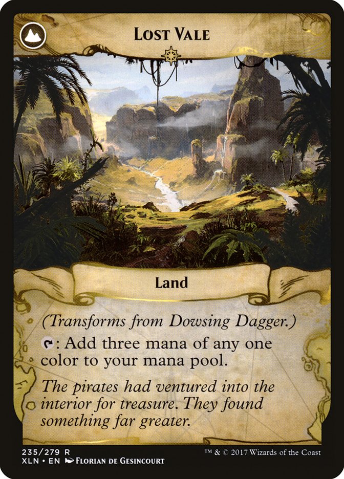 Dowsing Dagger // Lost Vale [Ixalan] | L.A. Mood Comics and Games