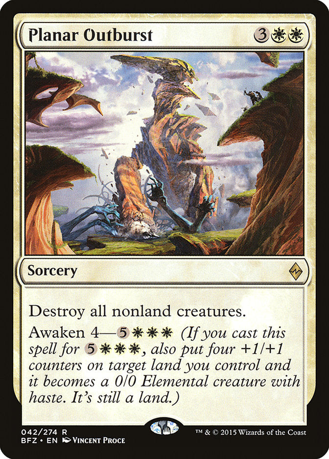 Planar Outburst [Battle for Zendikar] | L.A. Mood Comics and Games