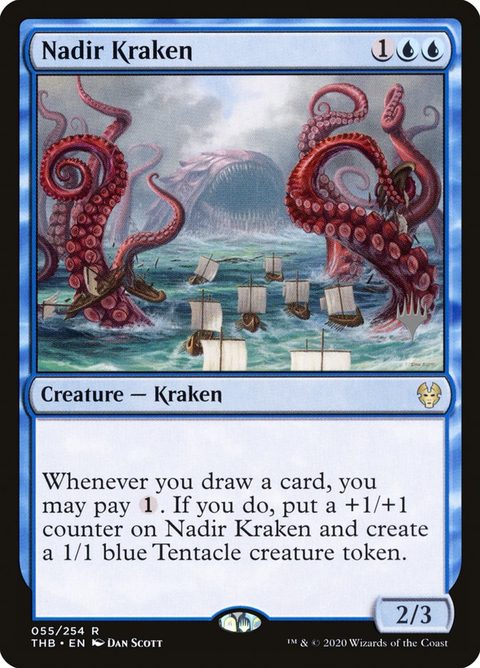 Nadir Kraken (Promo Pack) [Theros Beyond Death Promos] | L.A. Mood Comics and Games