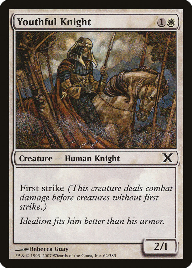 Youthful Knight [Tenth Edition] | L.A. Mood Comics and Games