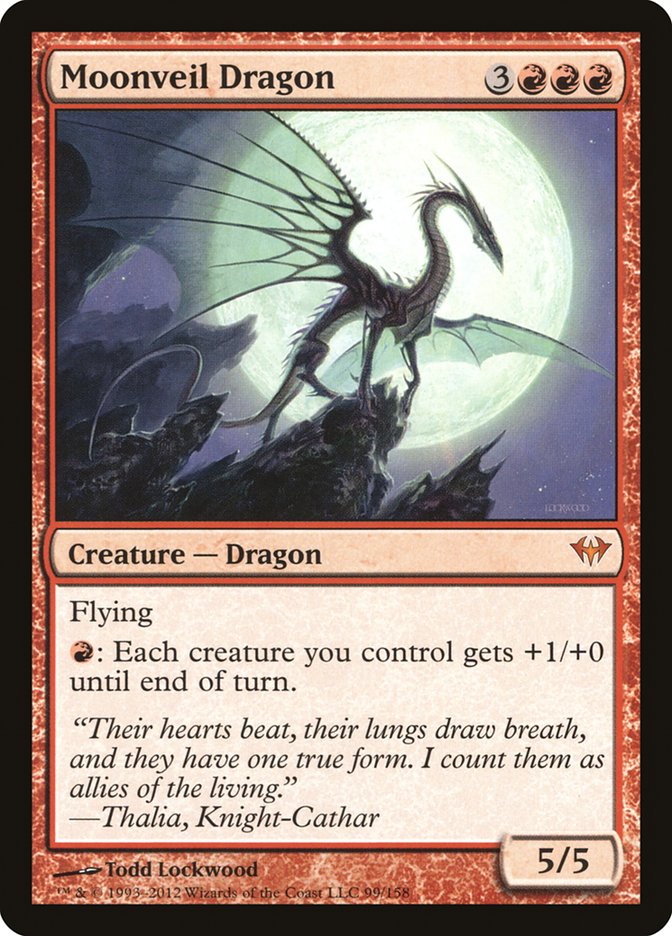 Moonveil Dragon [Dark Ascension] | L.A. Mood Comics and Games