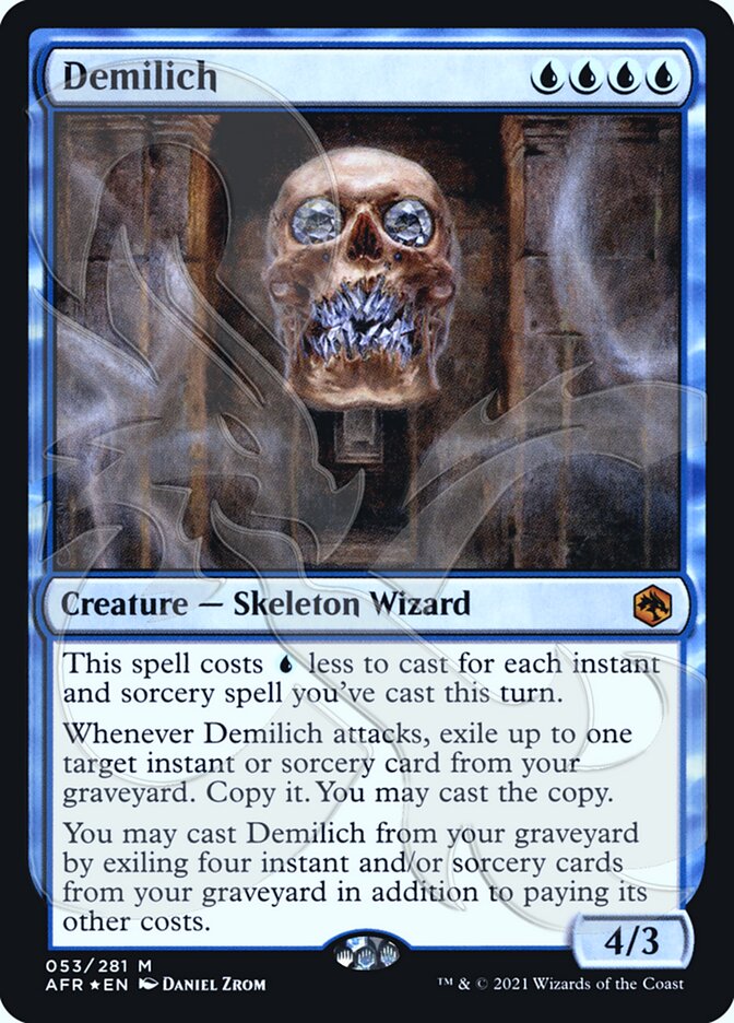 Demilich (Ampersand Promo) [Dungeons & Dragons: Adventures in the Forgotten Realms Promos] | L.A. Mood Comics and Games