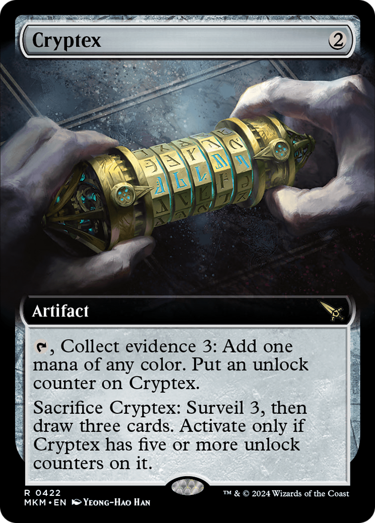 Cryptex (Extended Art) [Murders at Karlov Manor] | L.A. Mood Comics and Games