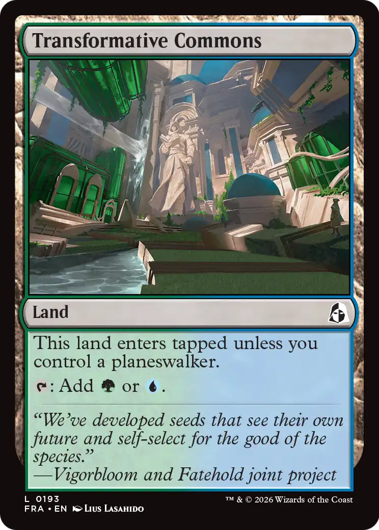 Transformative Commons [Reality Fracture] | L.A. Mood Comics and Games