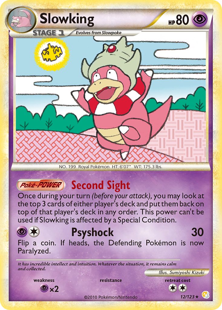 Slowking (12/123) [HeartGold & SoulSilver: Base Set] | L.A. Mood Comics and Games