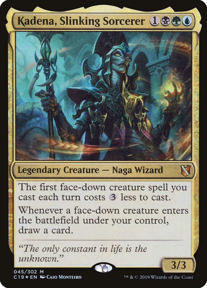 Kadena, Slinking Sorcerer [Commander 2019] | L.A. Mood Comics and Games