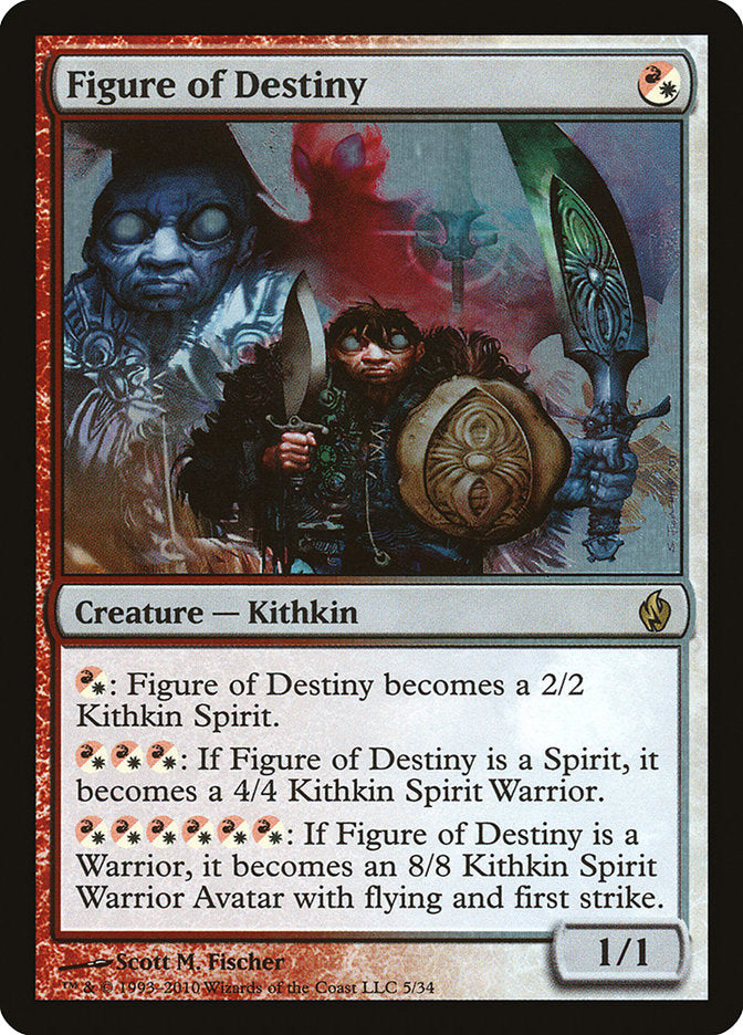 Figure of Destiny [Premium Deck Series: Fire and Lightning] | L.A. Mood Comics and Games