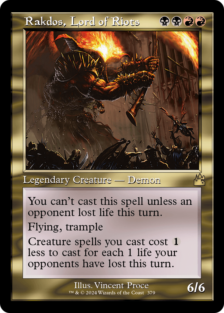 Rakdos, Lord of Riots (Retro Frame) [Ravnica Remastered] | L.A. Mood Comics and Games