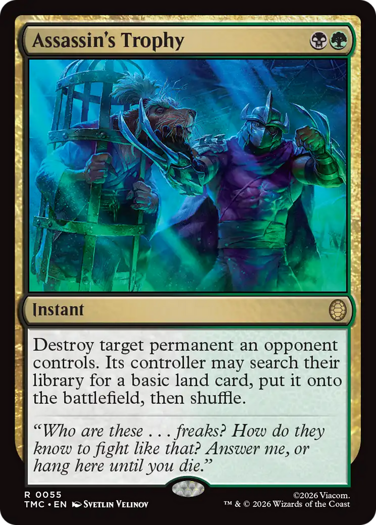 Assassin's Trophy [Teenage Mutant Ninja Turtles Commander] | L.A. Mood Comics and Games