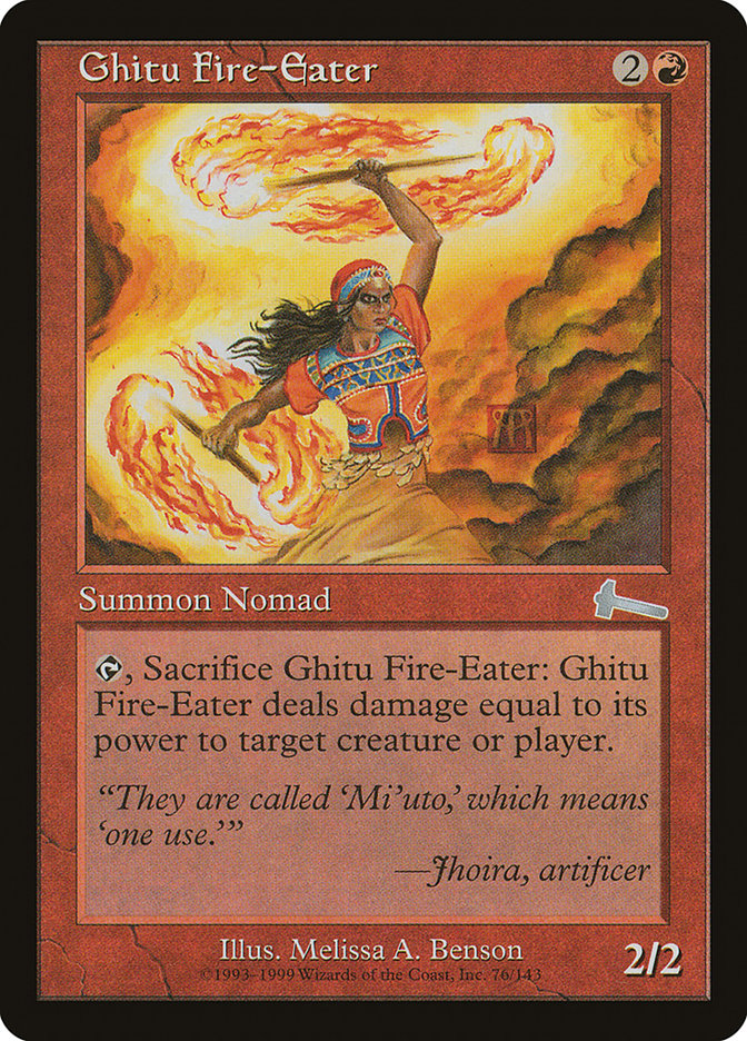 Ghitu Fire-Eater [Urza's Legacy] | L.A. Mood Comics and Games