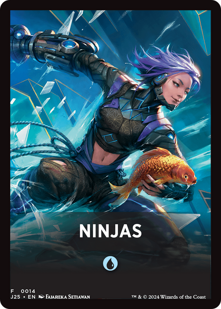 Ninjas Theme Card [Foundations Jumpstart Front Cards] | L.A. Mood Comics and Games