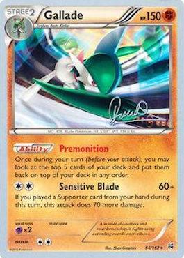 Gallade (84/162) (Infinite Force - Diego Cassiraga) [World Championships 2017] | L.A. Mood Comics and Games