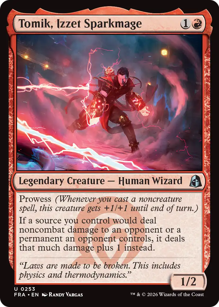Tomik, Izzet Sparkmage [Reality Fracture] | L.A. Mood Comics and Games