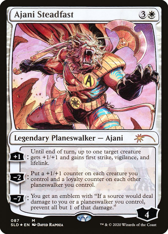 Ajani Steadfast [Secret Lair Drop Series] | L.A. Mood Comics and Games