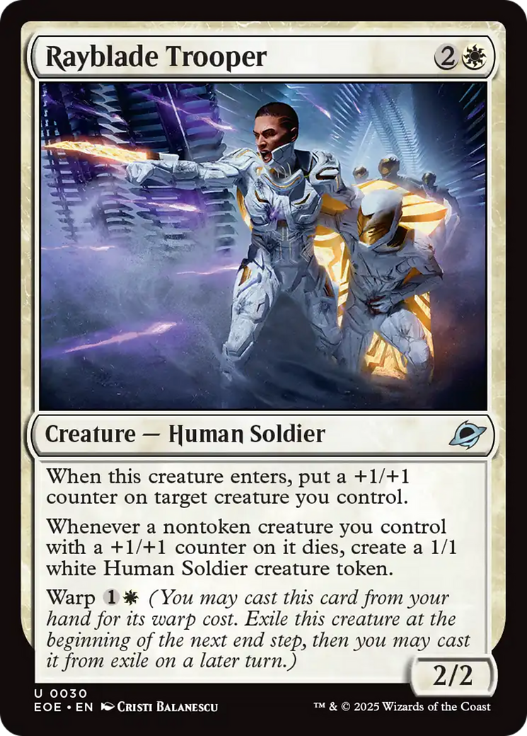 Rayblade Trooper [Edge of Eternities] | L.A. Mood Comics and Games