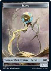 Servo // Treasure Double-Sided Token [Double Masters Tokens] | L.A. Mood Comics and Games