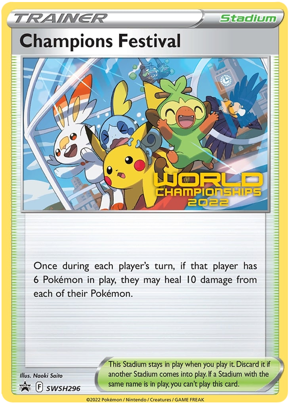 Champions Festival (SWSH296) [Sword & Shield: Black Star Promos] | L.A. Mood Comics and Games