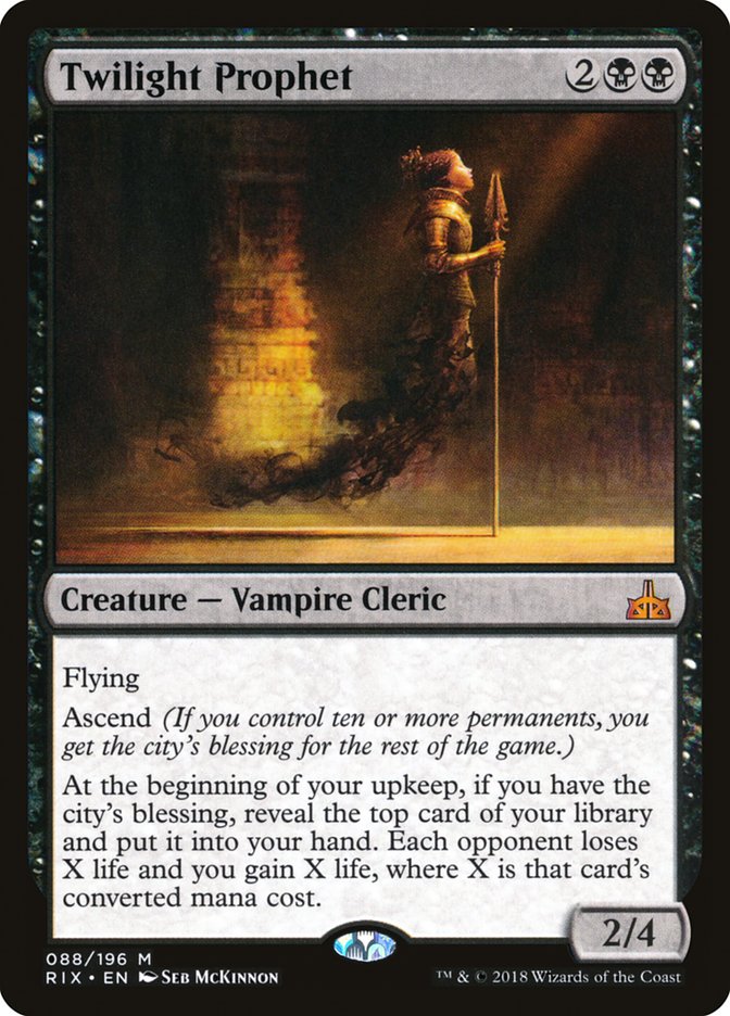 Twilight Prophet [Rivals of Ixalan] | L.A. Mood Comics and Games