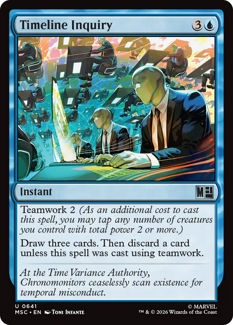 Timeline Inquiry [Marvel Super Heroes Commander] | L.A. Mood Comics and Games