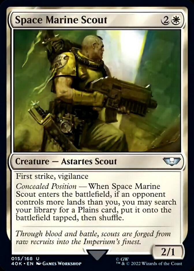 Space Marine Scout [Warhammer 40,000] | L.A. Mood Comics and Games