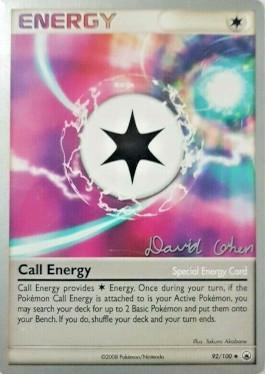 Call Energy (92/100) (Stallgon - David Cohen) [World Championships 2009] | L.A. Mood Comics and Games