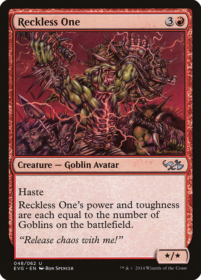 Reckless One (Elves vs. Goblins) [Duel Decks Anthology] | L.A. Mood Comics and Games