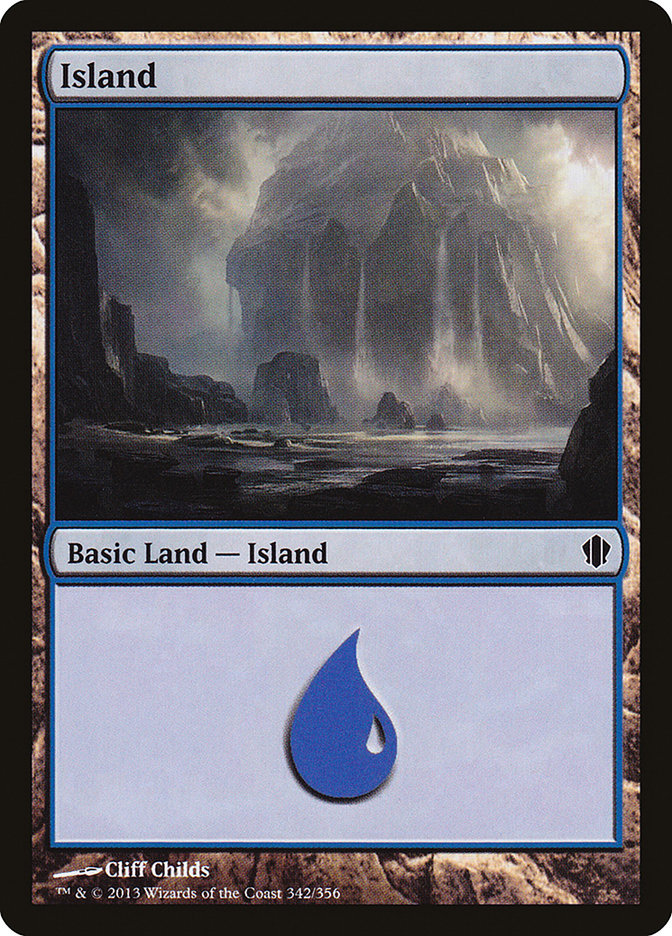 Island (342) [Commander 2013] | L.A. Mood Comics and Games