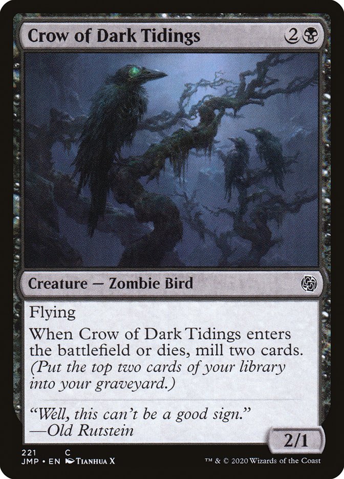 Crow of Dark Tidings [Jumpstart] | L.A. Mood Comics and Games