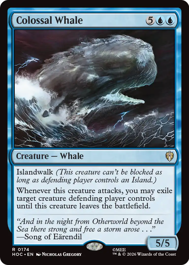 Colossal Whale [The Hobbit: Eternal-Legal] | L.A. Mood Comics and Games