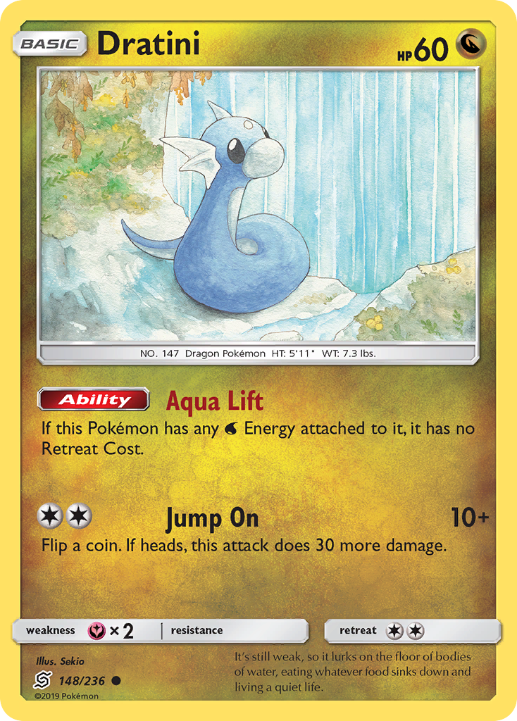 Dratini (148/236) [Sun & Moon: Unified Minds] | L.A. Mood Comics and Games