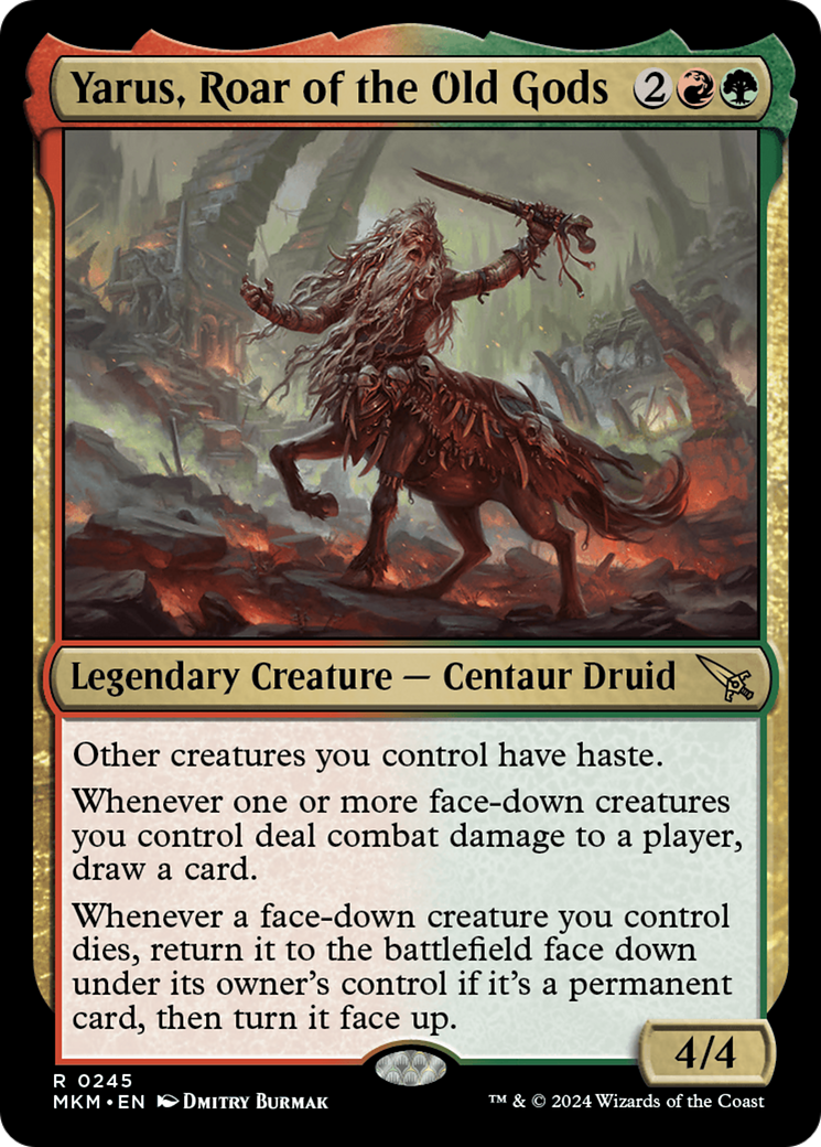 Yarus, Roar of the Old Gods [Murders at Karlov Manor] | L.A. Mood Comics and Games