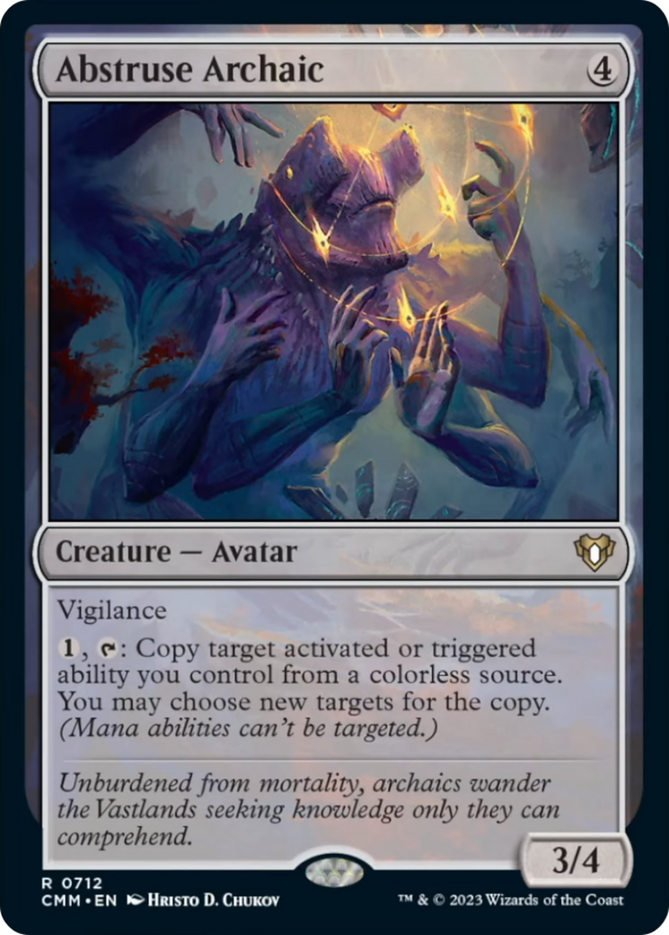Abstruse Archaic [Commander Masters] | L.A. Mood Comics and Games