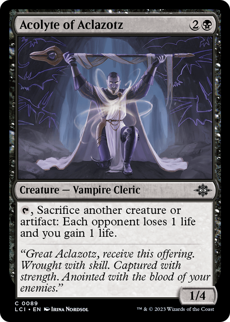 Acolyte of Aclazotz [The Lost Caverns of Ixalan] | L.A. Mood Comics and Games