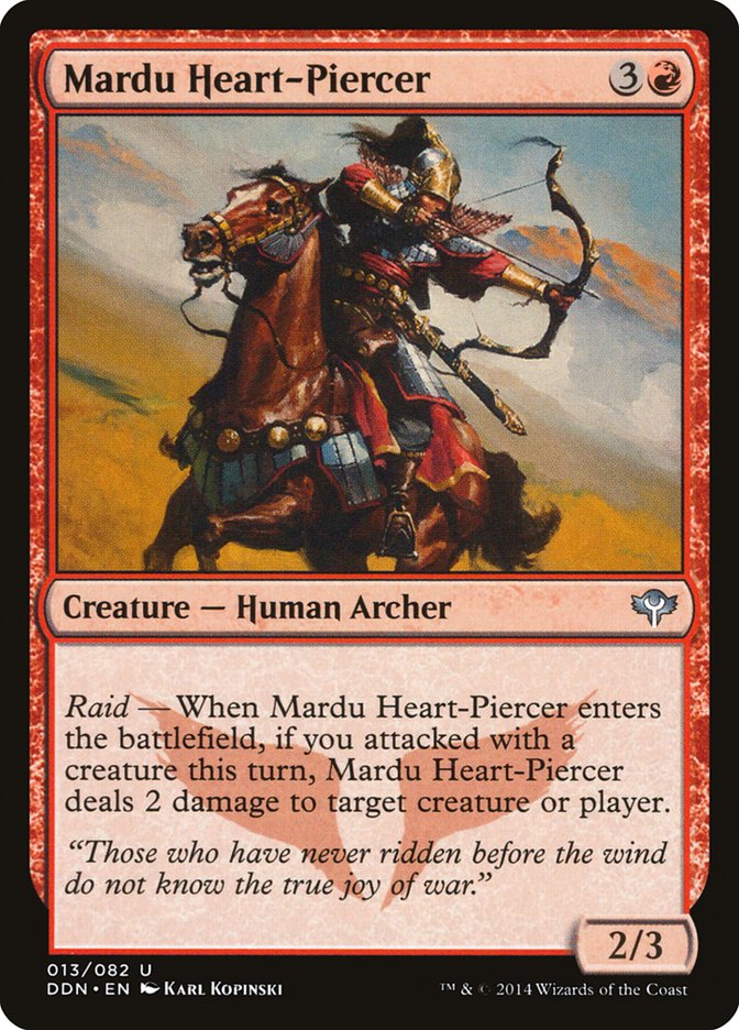 Mardu Heart-Piercer [Duel Decks: Speed vs. Cunning] | L.A. Mood Comics and Games